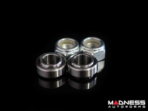 FIAT 500 Strut Top Mount Assembly Kit - Upgraded Replacement - Red Anodized - V3